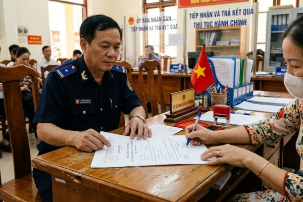 Chứng thực chữ ký trên tờ khai xác nhận nguồn gốc tài sản thừa kế từ ông bà