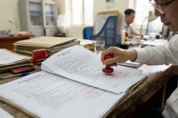 Chứng thực chữ ký trong hồ sơ thành lập doanh nghiệp tư nhân