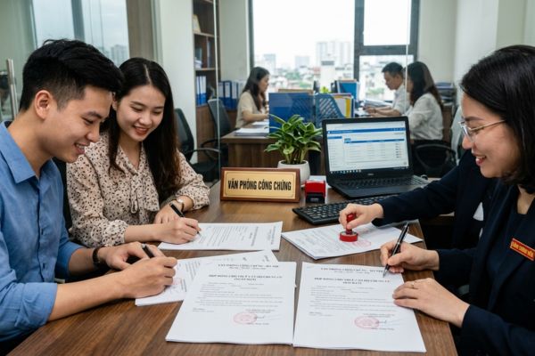 Chứng thực hợp đồng cho thuê căn hộ chung cư ngắn hạn và dài hạn