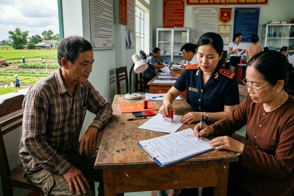 Chứng thực hợp đồng mượn quyền sử dụng đất để làm trang trại nông nghiệp