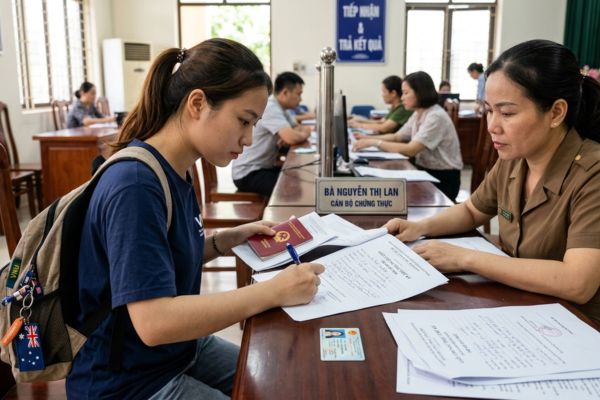 Hướng dẫn thủ tục chứng thực chữ ký dành cho sinh viên làm hồ sơ du học