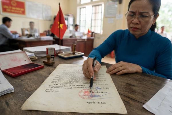 Văn bản có chữ ký bị mờ nét có được chấp nhận chứng thực chữ ký?