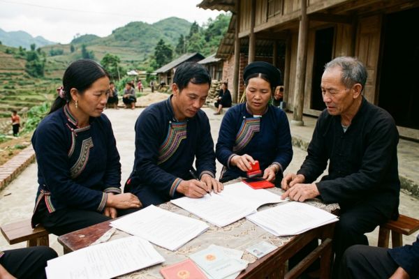 Hợp đồng chuyển nhượng quyền sử dụng đất vùng đồng bào dân tộc thiểu số