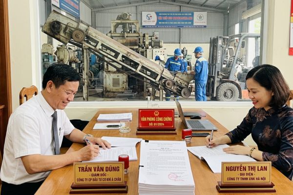 Hợp đồng mua bán dây chuyền máy móc nhập khẩu cũ: Kiểm định công chứng