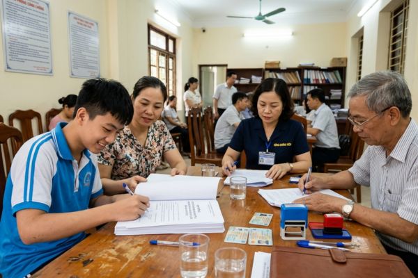 Hợp đồng mua bán nhà đất có bên tham gia là người chưa thành niên