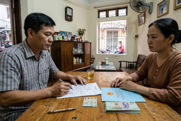 Hợp đồng vay tiền cá nhân có thỏa thuận gán nợ bằng nhà đất khi hết hạn: Có bị tuyên vô hiệu?