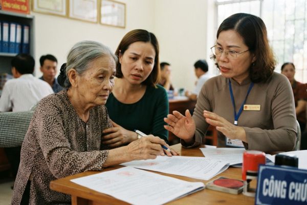 Người cao tuổi không còn minh mẫn có được thực hiện chứng thực chữ ký?