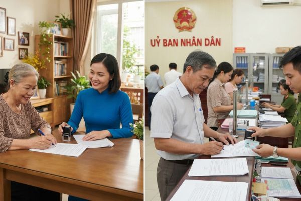 Sự khác nhau giữa dịch vụ chứng thực chữ ký tại nhà và tại trụ sở