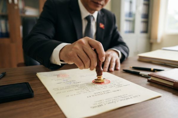 Tầm quan trọng của con dấu VPCC trên tờ chứng thực chữ ký