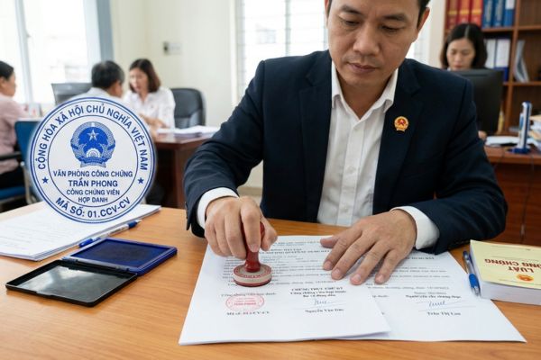 Thẩm quyền chứng thực chữ ký của công chứng viên hợp danh VPCC